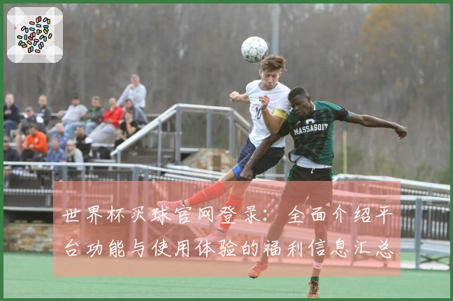 世界杯买球官网登录：全面介绍平台功能与使用体验的福利信息汇总